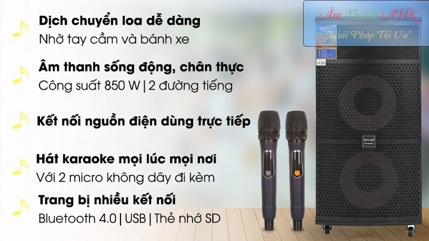 Loa điện Karaoke SuYang X 138