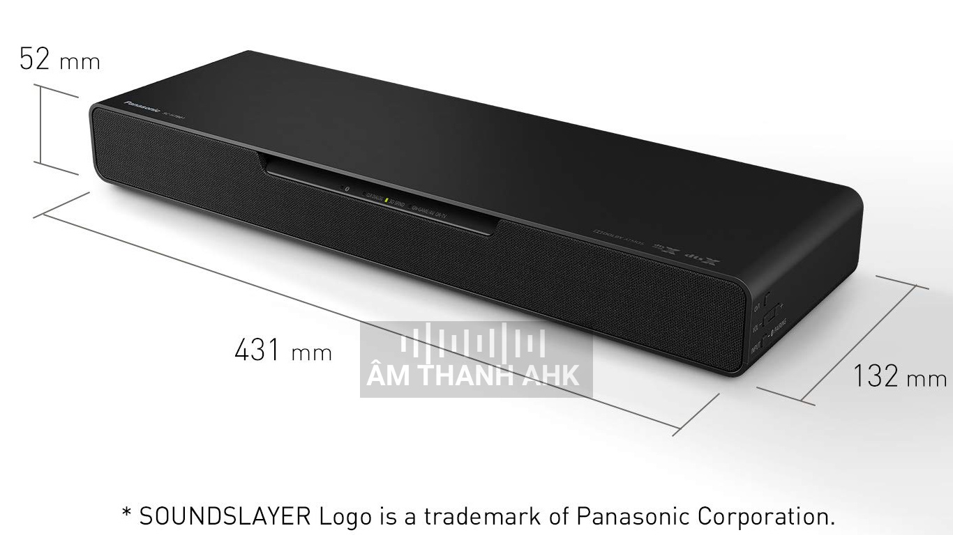 Loa vi tính 4 soundbar Panasonic SoundSlayer