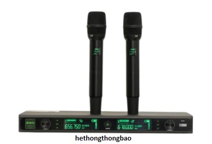 Micro karaoke không dây BBS S650 Chuyên nghiệp